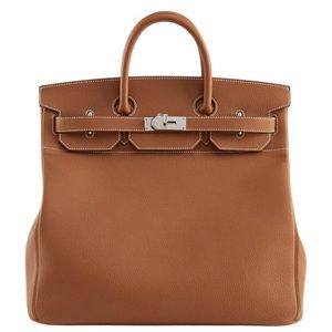 **SOLD**HERMES BIRKIN/HAC 40CM GOLD Togo Leather w/Palladium Hardware. BRAND NEW